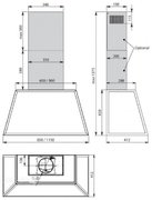 Вытяжка Falmec TIME 85 anthracite фото 3 в Челябинске