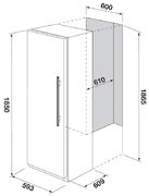 Встраиваемая морозильная камера Fulgor Milano FFSI 351 NF ED X фото 3 в Челябинске