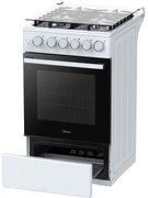 Газовая плита Midea MFO-M4G20T0E(WH) фото 3 в Челябинске