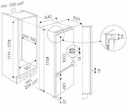 Встраиваемый холодильник Kuppersbusch FKGF 8851.0i фото 2 в Челябинске