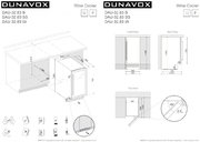 Винный шкаф Dunavox DAU-32.83B фото 3 в Челябинске