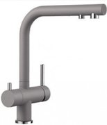 Смеситель Blanco FONTAS II SILGRANIT + фильтр для воды BWT-БАРЬЕР EXPERT STANDARD алюметаллик фото в Челябинске