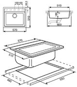 Мойка Smeg VC57N фото 2 в Челябинске