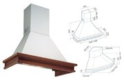 Вытяжка Falmec Tempo Antico 120 (600) S вишня фото 2 в Челябинске