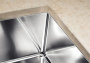 Мойка Blanco Claron 400/550-T-U чаша слева нержавеющая сталь фото 3 в Челябинске