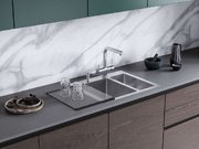 Смеситель Omoikiri TAKAMATSU-S BL фото 2 в Челябинске