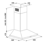 Вытяжка Kuppersberg F 601 W фото 2 в Челябинске