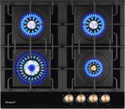 Варочная панель Weissgauff HGG 641 BV Volcano Burner Nano Glass