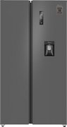 Отдельностоящий холодильник с инвертором и подачей воды Weissgauff WSBS 590 Inverter NoFrost Water Dispenser Grey фото в Челябинске