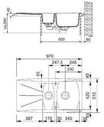 Мойка Franke MIG 651 бежевый фото 2 в Челябинске