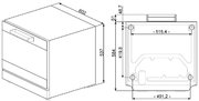 Конвекционная печь Smeg ALFA43X фото 4 в Челябинске