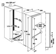 Холодильник Kuppersbusch IKEF 3080-1-Z3 фото 2 в Челябинске
