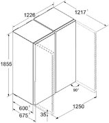 Холодильник Liebherr XRFsd 5220 (SFNsdd 5227 + SRsdd 5220) фото 4 в Челябинске