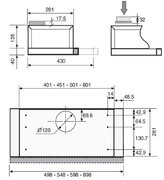 Встраиваемая вытяжка Zigmund Shtain K 002.61 W фото 2 в Челябинске