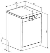 Посудомоечная машина Smeg LVS367B фото 2 в Челябинске