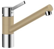 Смеситель Blanco Tivo chrome/Silgranit шампань фото в Челябинске