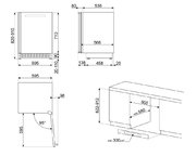 Встраиваемый винный холодильник Smeg CVI138LS3 фото 4 в Челябинске