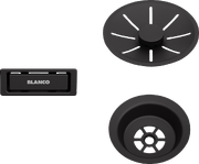 Набор декоративных элементов Blanco C-overflow и InFino® черный матовый одна чаша 239975 фото в Челябинске