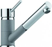 Смеситель Franke Sinta выдвижной шланг хром/серый фото в Челябинске