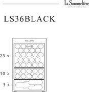 Винный шкаф La Sommeliere LS36BLACK фото 3 в Челябинске