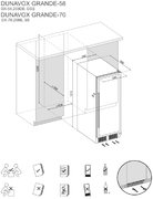 Винный шкаф Dunavox DX-70.258B фото 3 в Челябинске