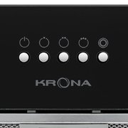 Встраиваемая вытяжка Krona LUISA 600 GLASS BLACK PB фото 4 в Челябинске