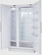 Холодильник с морозильной камерой Festivo 120 CFM 120CFM521 (белый/нержавеющая сталь) фото 2 в Челябинске