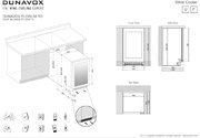 Винный шкаф Dunavox DAUF-38.100DSS.TO фото 4 в Челябинске