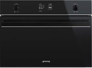 Компактный духовой шкаф комбинированный с микроволновой печью Smeg SF4603MCNX