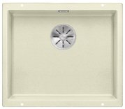 Мойка Blanco SUBLINE 500-U SILGRANIT отводная арматура InFino® жасмин фото в Челябинске