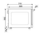 Конвекционная печь Smeg ALFA144GH1 фото 2 в Челябинске
