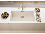 Набор декоративных элементов C-overflow и InFino® Satin Gold (одна чаша) Blanco 203476 фото 3 в Челябинске