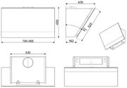 Вытяжка Smeg KV26P фото 2 в Челябинске
