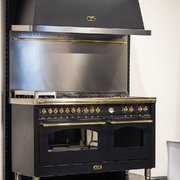 Вытяжка Lofra DOLCEVITA 150 BLACK MATT & BRASS фото 3 в Челябинске