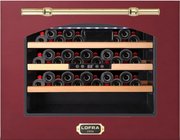 Встраиваемый винный шкаф Lofra ZBRR24M/O CANTINA 24 BURGUNDY OTTONE фото в Челябинске