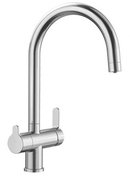 Смеситель Blanco TRIMA нержавеющая сталь UltraResist + фильтр для воды BWT-БАРЬЕР EXPERT STANDARD нержавеющая сталь фото в Челябинске