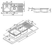 Мойка Smeg LTS1163D фото 2 в Челябинске