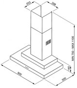 Вытяжка Smeg KSE9100X фото 3 в Челябинске