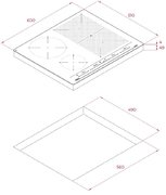 Индукционная варочная панель Teka IZF 64440 MSP BLACK фото 2 в Челябинске