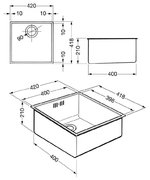 Мойка Smeg VSTQ40-2 фото 3 в Челябинске