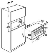Духовой шкаф Kuppersbusch B 9330.0 S3 Silver Chrome фото 4 в Челябинске