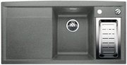Мойка Blanco Axia II 6 S крыло слева алюметаллик фото в Челябинске