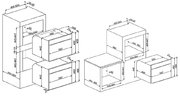 Компактный духовой шкаф с СВЧ Smeg SF4920MCN фото 2 в Челябинске