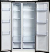 Холодильник Hyundai CS5003F черное стекло фото 4 в Челябинске