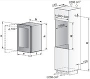 Встраиваемый винный шкаф V-ZUG WineCooler V4000 90 WC4T-51102 L платина фото 3 в Челябинске
