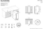 Встраиваемый винный шкаф Dunavox DAUF-17.58DC фото 2 в Челябинске
