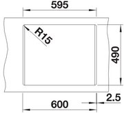 Мойка BLANCO NAYA 6 Silgranit черный фото 3 в Челябинске