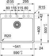 Мойка Franke MRG 610-54 FTL сахара фото 2 в Челябинске
