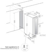 Встраиваемый винный шкаф Pando PVZB 15-9 CRR фото 3 в Челябинске