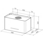 Вытяжка Faber THALIA WH CORIAN F60 фото 3 в Челябинске